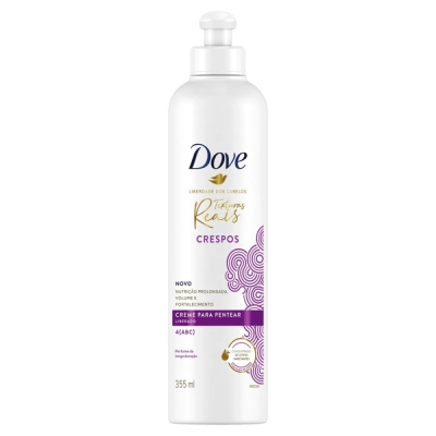 Cr pentear dove crespo 355ml