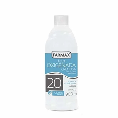 Água Oxigenada Cremosa Farmax 20 Volumes 900mL