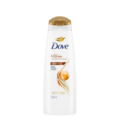 Shampoo Dove Óleo Nutrição + Fusão de Óleo 400ml