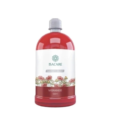 Sabonete Líquido Isacare Morango 500mL