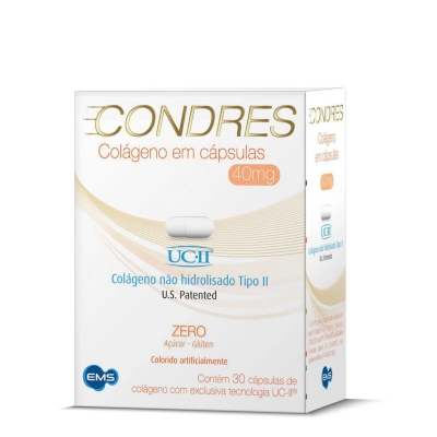 Condres Colágeno 40mg 30 Cápsulas 