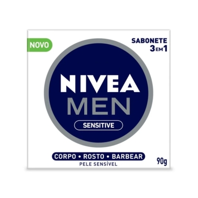 Sab nivea men sensitive 3em1 90gr