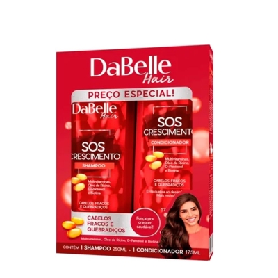Kit Dabelle SOS Crescimento Shampoo 250ml E Condicionador 175ml