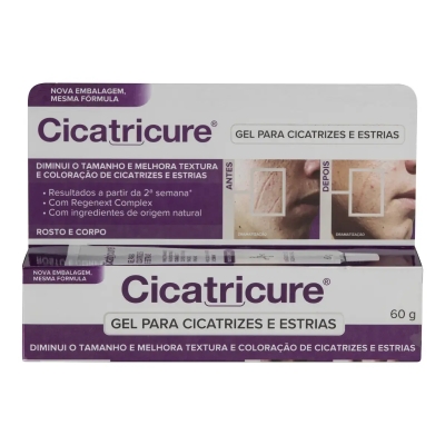 Cicatricure Gel Cicatrizes e Estrias 60g