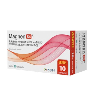 Suplemento Alimentar Magnen B6 70 Comprimidos