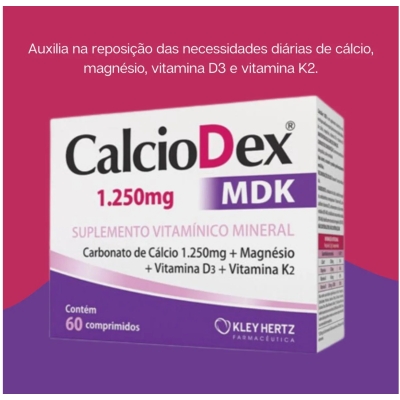 Calciodex MDK 60 Cápsulas Hertz