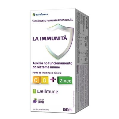 Polivitamínico La Immunit&agrave; Tripla Ação Frasco 150ml