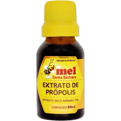 Extrato de Própolis Santa Bárbara SoluçãoTtradicional 20mL