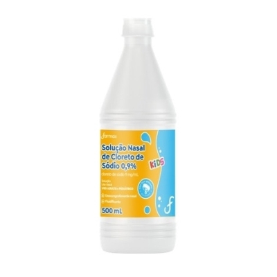 Soro Fisiológico 0,9% Cloreto de Sódio 500ml - Farmax kdis