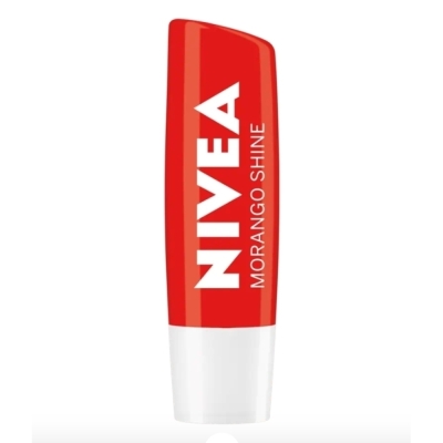 Protetor labial nivea morango shine 4.8g