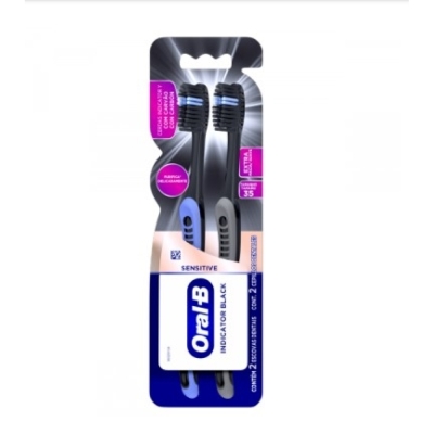 Ed oral-b indicator sens.black carv 2 un