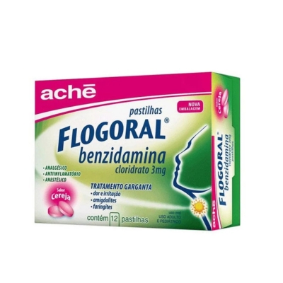 Flogoral past 12 un cereja