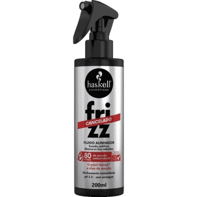Fluido Alinhador Antifrizz Haskell Frizz Cancelado 200ml