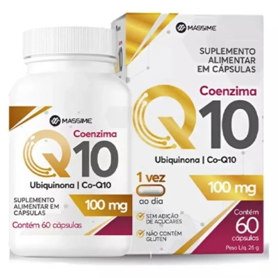 Coenzima Q10 100mg 60 Cápsulas Massime