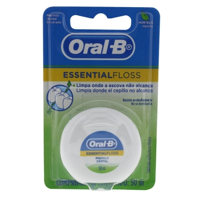 Fio den oral-b essential floss menta 50 mts