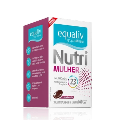Equaliv Nutri Mulher 60 Cápsulas 