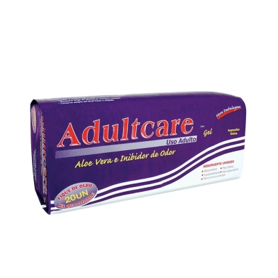 Absorvente para Incontinência Urinária Adultcare Unissex 20 unidades