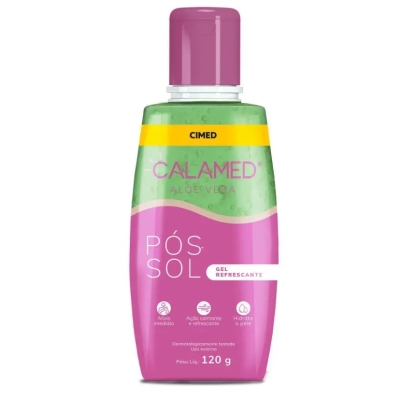 Pós-Sol Calamed Aloe Vera Gel Refrescante 120g