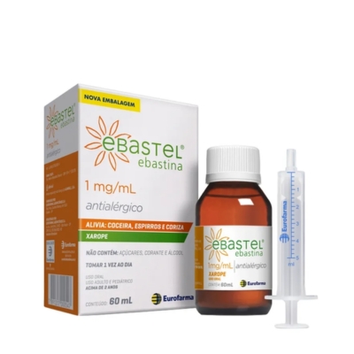 Ebastel Ebastina 1mg/ml Xarope 60ml
