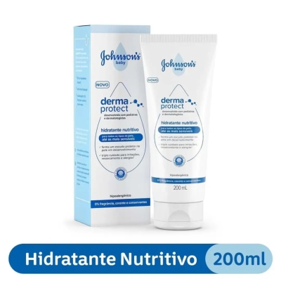 Hidratante Nutritivo Johnson's Baby Derma Protect 200ml
