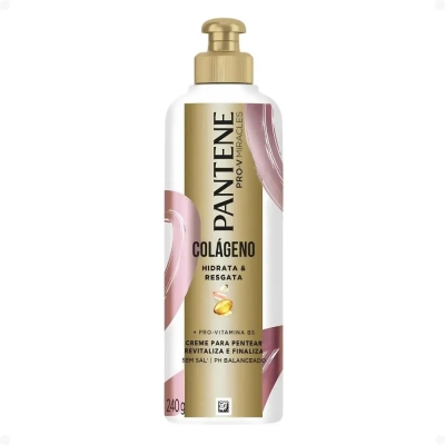 Creme para Pentear Pantene Pro-V Miracles Colágeno Hidrata & Resgata 240g