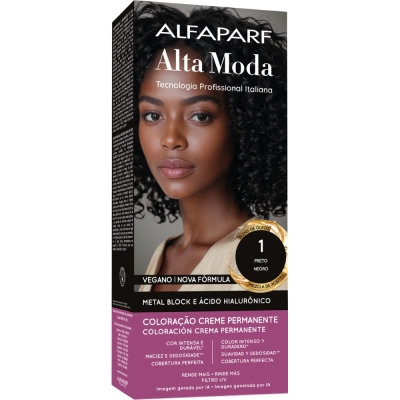 Tintura Altamoda 1.0 - Preto 150g