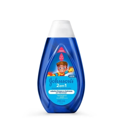 Shampoo e Condicionador Johnson's Kids 2 em 1 200ml