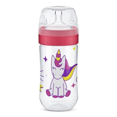 Mamadeira Lillo Super Evolution Tamanho 2 Rosa 300ml - 1 unidade