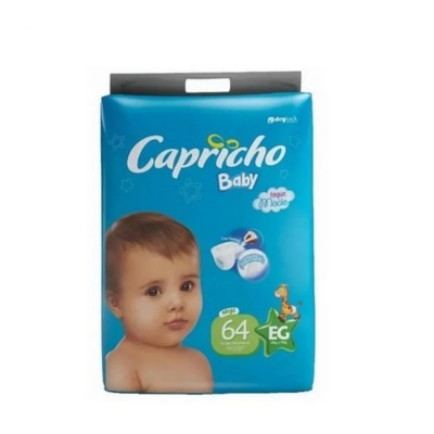 Fralda Capricho Baby Mega XG 64 Unidades 