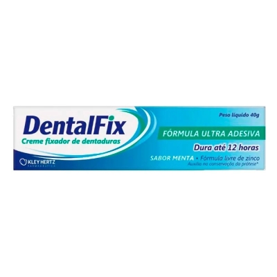 Creme Fixador de Dentadura Dentalfix Ultra Adesiva Menta 40g