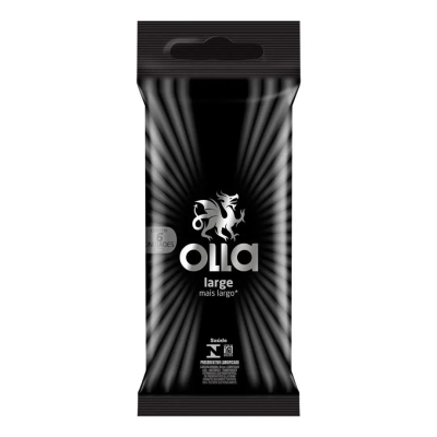 Preservativo Olla Large Lubrificado 6 Unidades