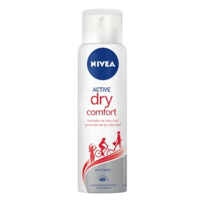 Desod nivea aero 150ml fem dry comfort 