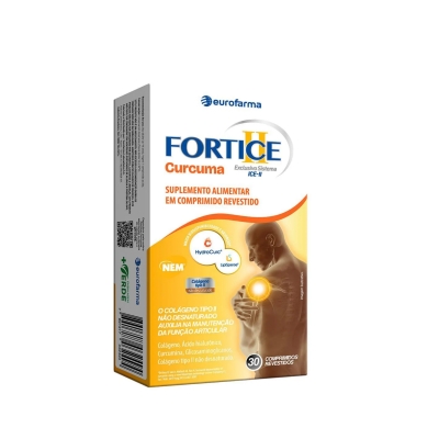 Fortice Curcuma 30 Comprimidos
