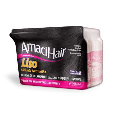 Cr alis amacihair kit liso 200g