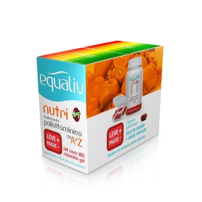 Equaliv Nutri A-Z 180 Cápsulas 