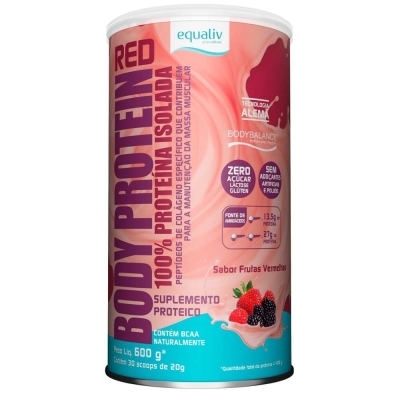 Equaliv Body Protein Frutas Vermelhas 600g