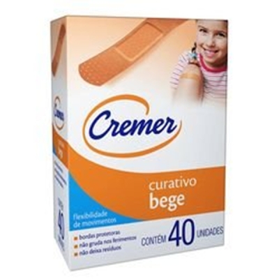 Curativo cremer care 40 un bege