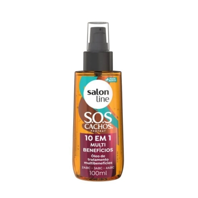 Óleo 10 em 1 Multibenefícios Salon Line Sos Cachos 100ml