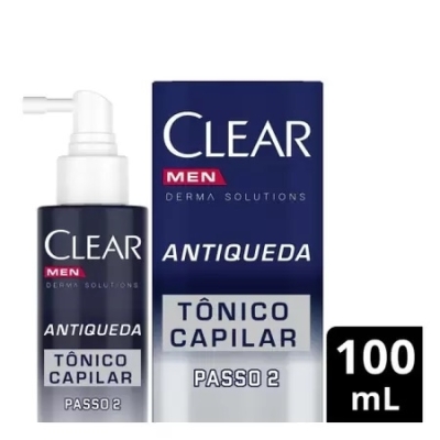 Tonico capilar clear men antiqueda 100ml