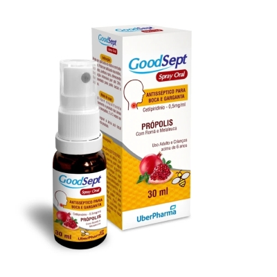GoodSept Spray Antisséptico Bucal Própolis, Romã e Melaleuca 30ml