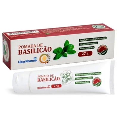 Pomada para Assadura Uberpharma Basilicão 27g