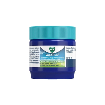 Vick Vaporub Descongestionante Pomada 30g