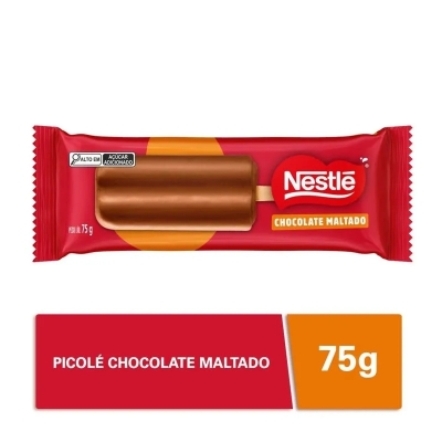 Picolé Nestlé Chocolate Maltado 75g