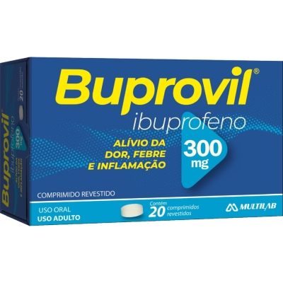 Buprovil Ibuprofeno 300mg 20 Comprimidos