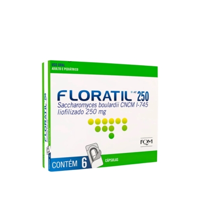 Floratil AT 250mg 6 Cápsulas 