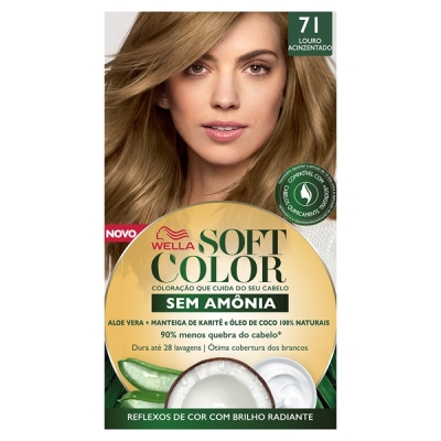 Tint soft color kit 71 louro acinzentado 55g