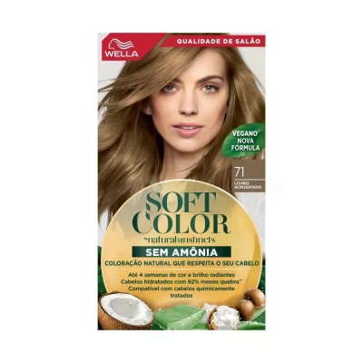 Tinta de Cabelo Semi-Permanente Soft Color - 71 Louro Acinzentado