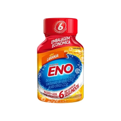 Sal de Fruta Eno Laranja Pó Efervescente 100g