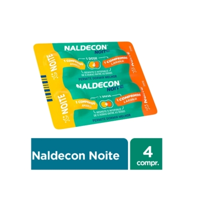 Naldecon noite 4 cpr