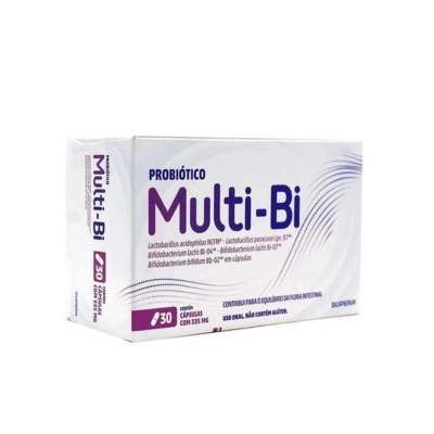 Probiótico Multi-Bi 30 Cápsulas